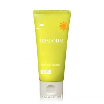 OEM Facial Moisturizing Anti-UV SPF 50 Sunblock Cream